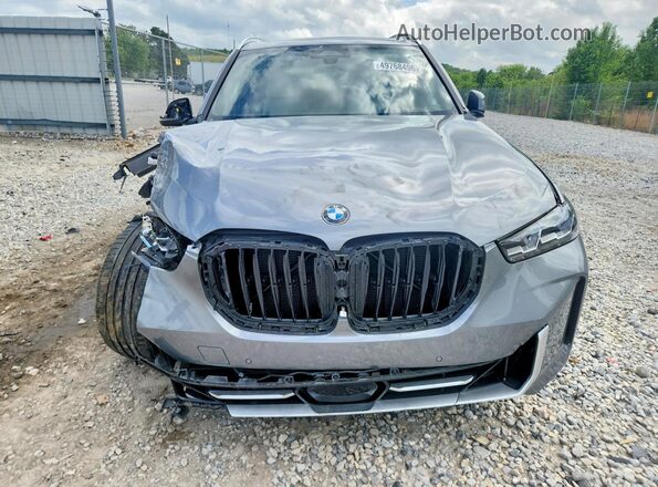 5UX23EU02R9S16799 2024 BMW X5 Серый Вид спереди