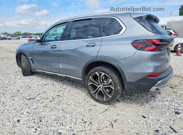 5UX23EU02R9S16799 2024 BMW X5 Серый Задняя левая четверть