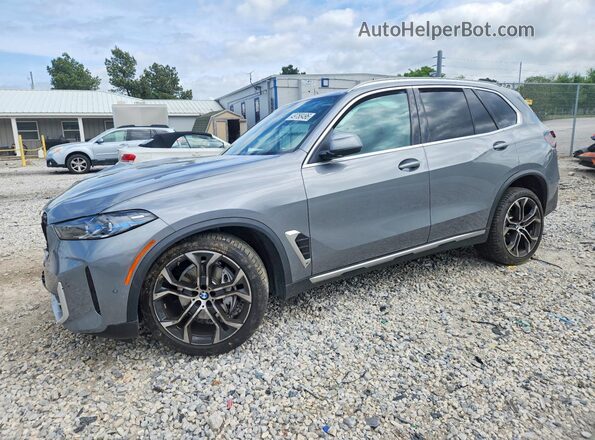 5UX23EU02R9S16799 2024 BMW X5 Серый Передняя левая четверть