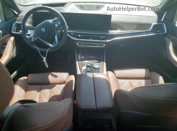 5UX23EU03R9S97179 2024 BMW X5 Черный Вид панели приборов