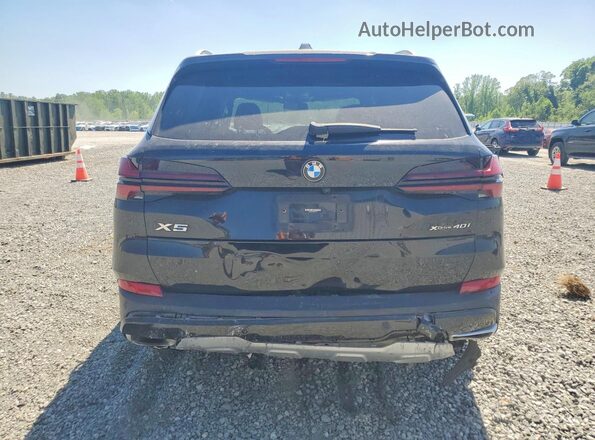 5UX23EU03R9S97179 2024 BMW X5 Черный Вид сзади
