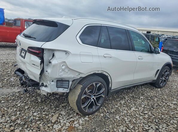 5UX23EU04S9W23738 2025 BMW X5 White Trasero derecho