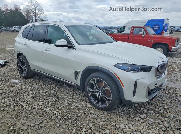 5UX23EU04S9W23738 2025 BMW X5 White Delantero derecho