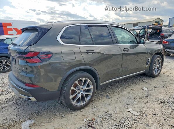 5UX23EU05S9W72060 2025 BMW X5 Зеленый Задняя правая четверть