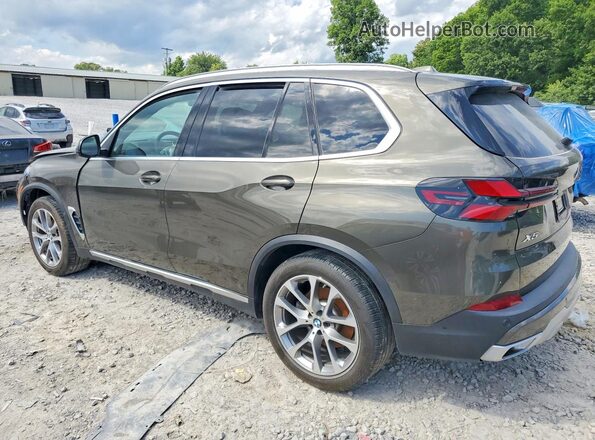 5UX23EU05S9W72060 2025 BMW X5 Зеленый Задняя левая четверть