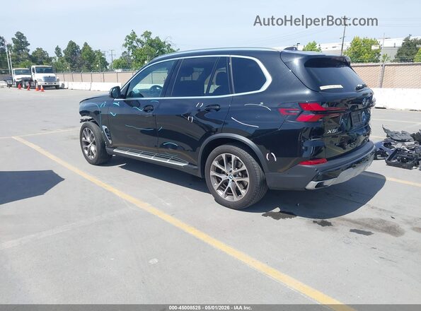 5UX23EU07R9V61357 2024 BMW X5 Black Հետևի ձախ