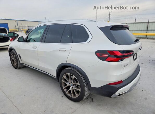 5UX23EU07S9Y99962 2025 BMW X5 White Tył lewy