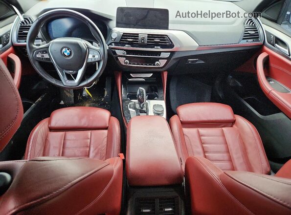 5UX2V1C00L9B80464 2020 BMW X4 Белый Вид панели приборов