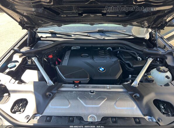 5UX2V1C01L9C64762 2020 BMW X4 Black Widok z tyłu