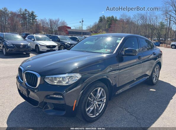 5UX2V1C01L9C64762 2020 BMW X4 Black Przód lewy
