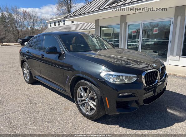 5UX2V1C01L9C64762 2020 BMW X4 Black Przód prawy