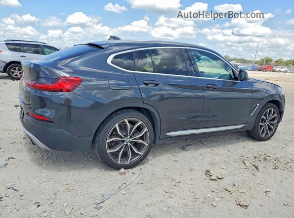 5UX2V1C07L9B75956 2020 BMW X4 Gray Trasero derecho