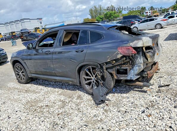 5UX2V1C07L9D00518 2020 BMW X4 Угольный Задняя левая четверть