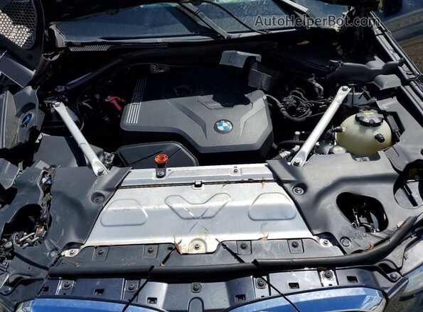 5UX2V1C07L9D00518 2020 BMW X4 Угольный Вид подкапотного пространства