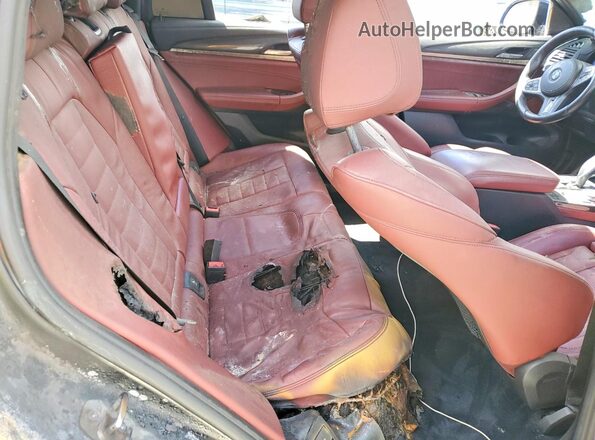 5UX2V1C07L9D00518 2020 BMW X4 Угольный Вид задней части салона
