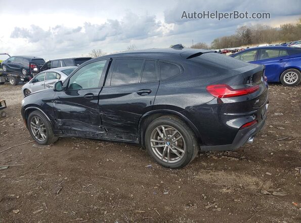 5UX2V1C07M9D82414 2021 BMW X4 Black Tył lewy