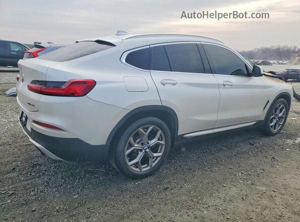 5UX2V1C09L9B97649 2020 BMW X4 White Tył prawy