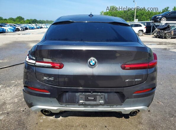 5UX2V1C0XLLE67474 2020 BMW X4 Black Rear view