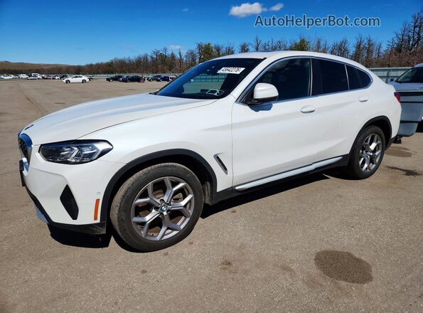 5UX33DT01P9P68419 2023 BMW X4 Белый Передняя левая четверть