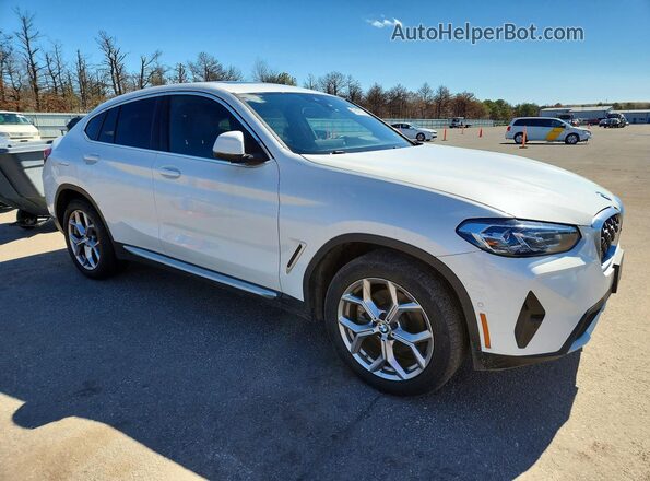 5UX33DT01P9P68419 2023 BMW X4 Белый Передняя правая четверть