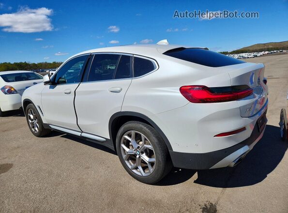 5UX33DT01P9P68419 2023 BMW X4 Белый Задняя левая четверть