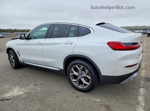 5UX33DT01R9W70929 2024 BMW X4 Белый Задняя левая четверть