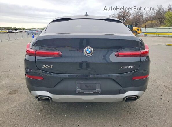 5UX33DT01S9108714 2025 BMW X4 Черный Вид сзади