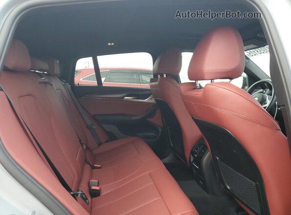 5UX33DT03S9033790 2025 BMW X4 Серебряный Вид задней части салона