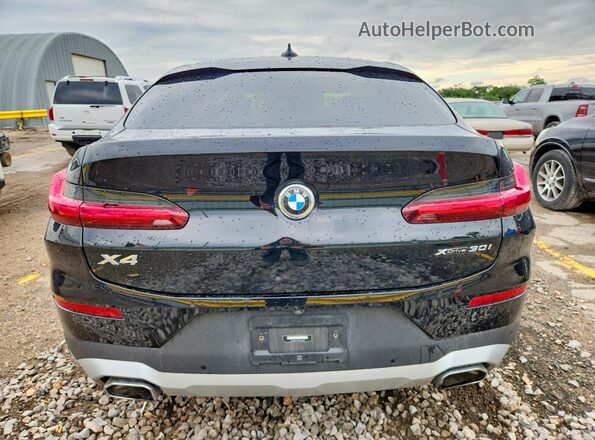 5UX33DT05N9L24604 2022 BMW X4 Black Widok z tyłu