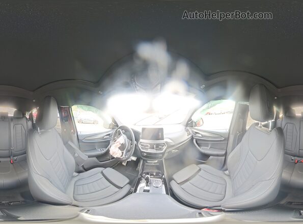 5UX33DT06P9R31386 2023 BMW X4 Red 360 interior view