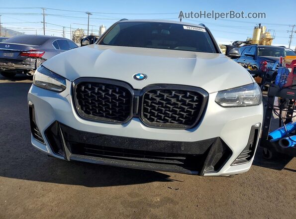 5UX33DT06P9S04894 2023 BMW X4 Gray Widok z przodu