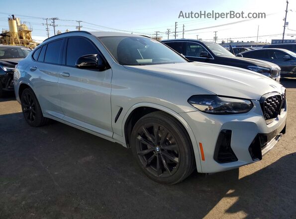 5UX33DT06P9S04894 2023 BMW X4 Gray Przód prawy