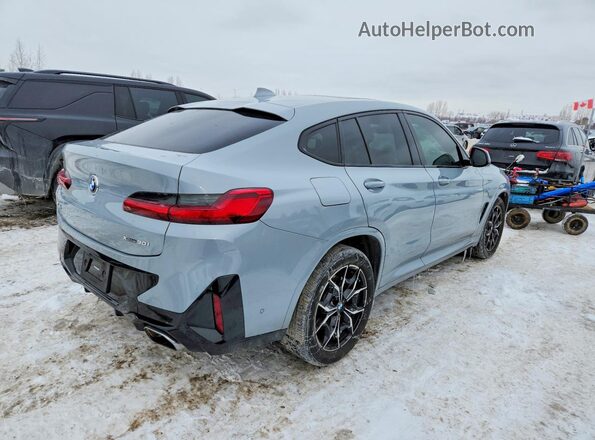 5UX33DT07N9K66947 2022 BMW X4 Gray Tył prawy