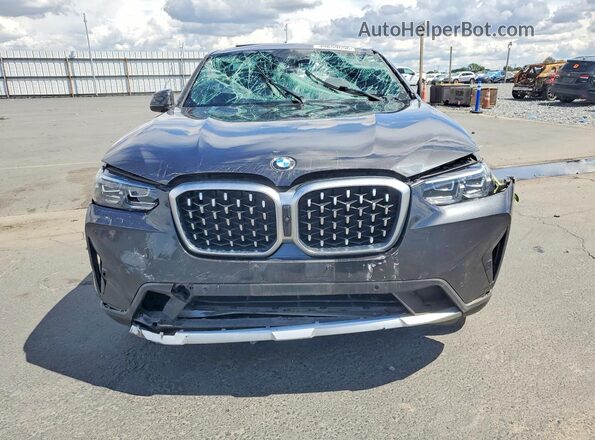5UX33DT09P9P27875 2023 BMW X4 Угольный Вид спереди