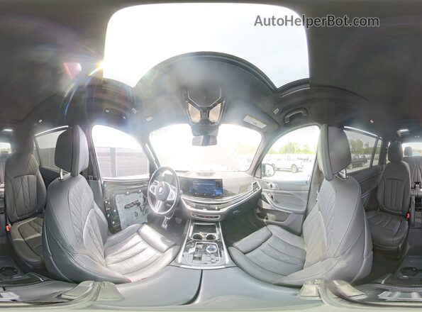 5UX33EM02P9R10717 2023 BMW X7 Black 