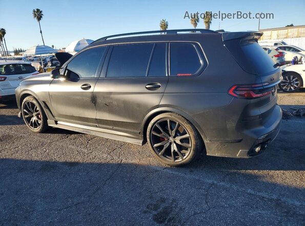 5UX33EM06S9X01439 2025 BMW X7 Gray Trasero izquierdo