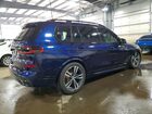 2025 Bmw X7 M60i Синий vin: 5UX33EM09S9Y51416