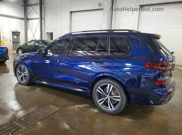 5UX33EM09S9Y51416 2025 BMW X7 Синий Задняя левая четверть