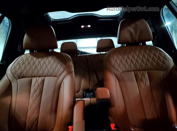5UX33EM09S9Y51416 2025 BMW X7 Синий Вид задних сидений