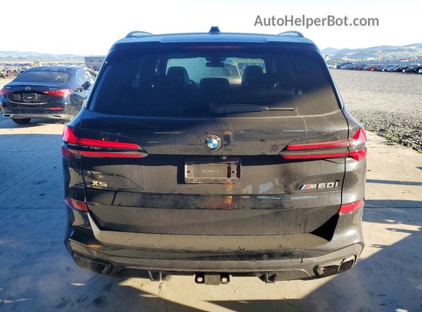 5UX33EU03S9X07151 2025 BMW X5 Черный Вид сзади