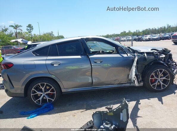 5UX33EX01R9S52323 2024 BMW X6 Серый Вид задней части салона