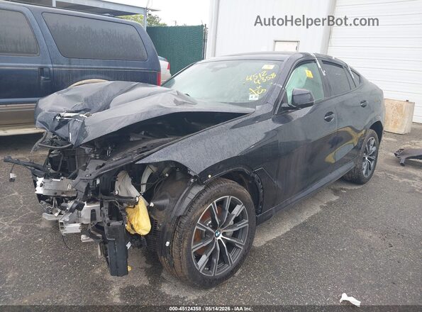 5UX33EX03S9Y84410 2025 BMW X6 Синий Передняя левая четверть