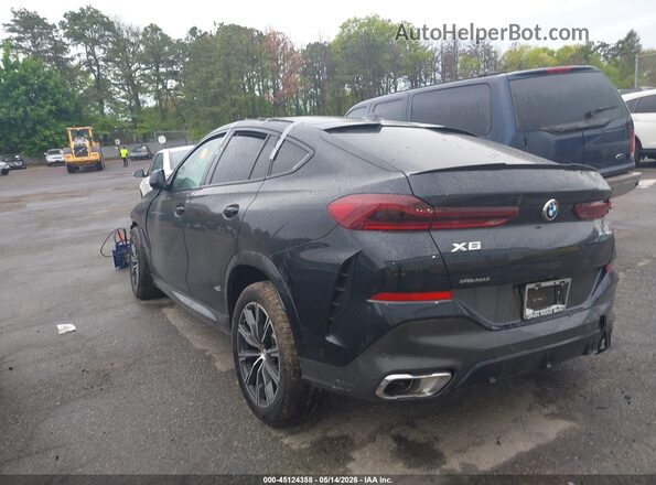 5UX33EX03S9Y84410 2025 BMW X6 Синий Задняя левая четверть