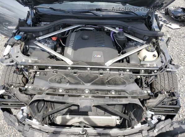 5UX33EX07S9Z01984 2025 BMW X6 Silver Вид підкапотного простору