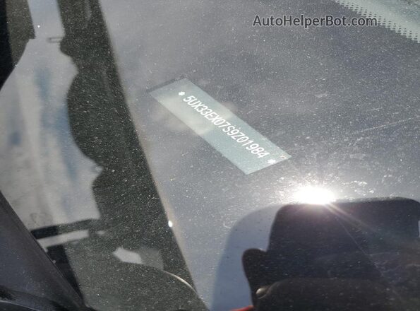 5UX33EX07S9Z01984 2025 BMW X6 Silver Панорамний вид салону 360°
