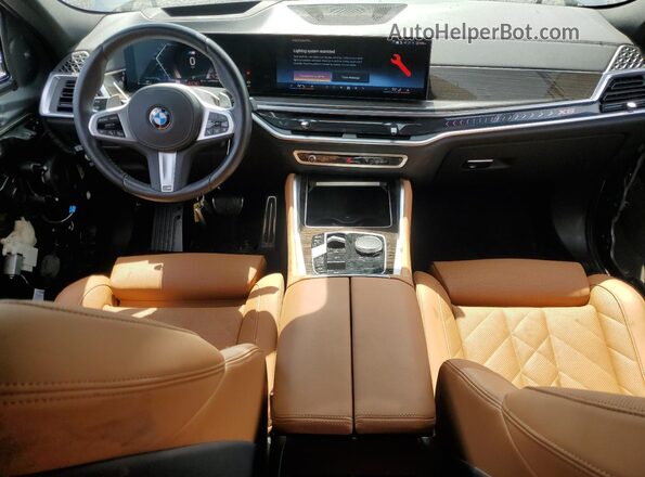 5UX33EX07S9Z01984 2025 BMW X6 Silver Вид панелі приладів