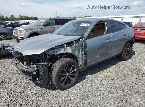 5UX33EX07S9Z01984 2025 BMW X6 Silver Передня ліва чверть