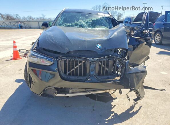 5UX43DP00N9J17925 2022 BMW X3 Черный Вид спереди