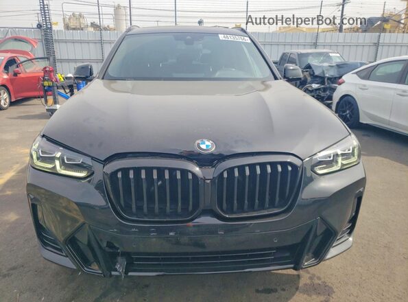 5UX43DP00P9R09849 2023 BMW X3 Черный Вид спереди