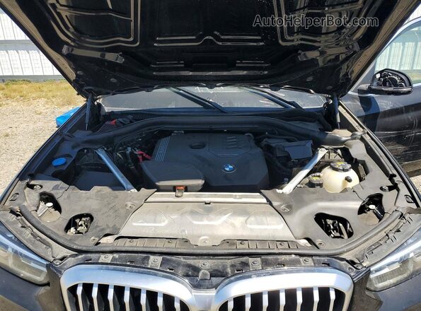 5UX43DP01N9N22711 2022 BMW X3 Черный Вид подкапотного пространства